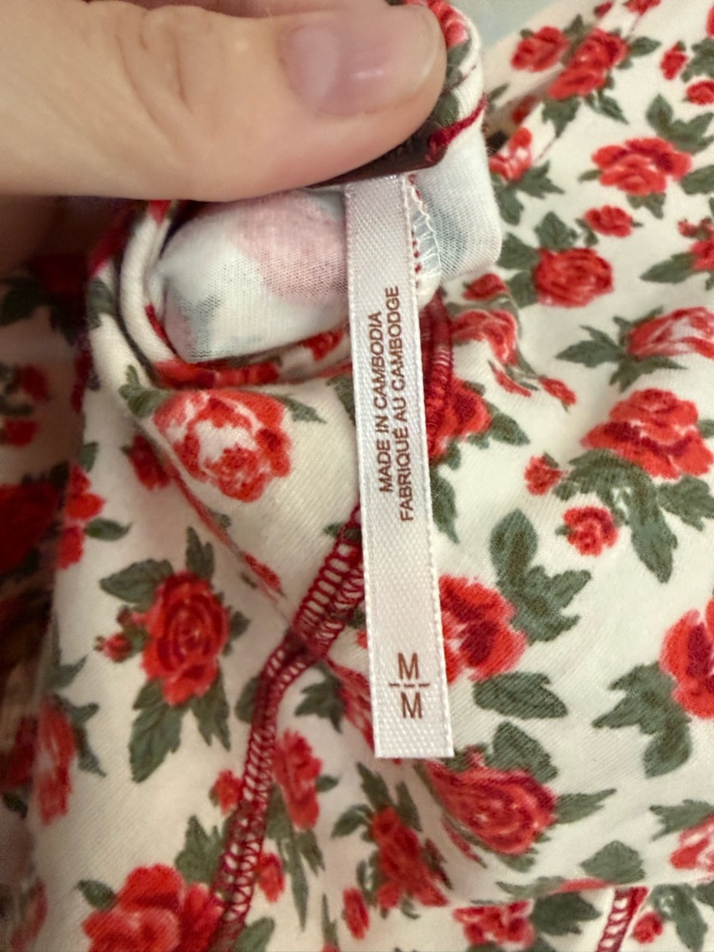 Free People Rose Print Melanie Tank - Picture 4 of 5